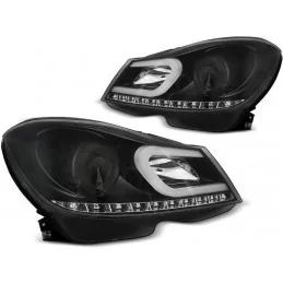 Faros delanteros led para Mercedes clase C 2011-2013