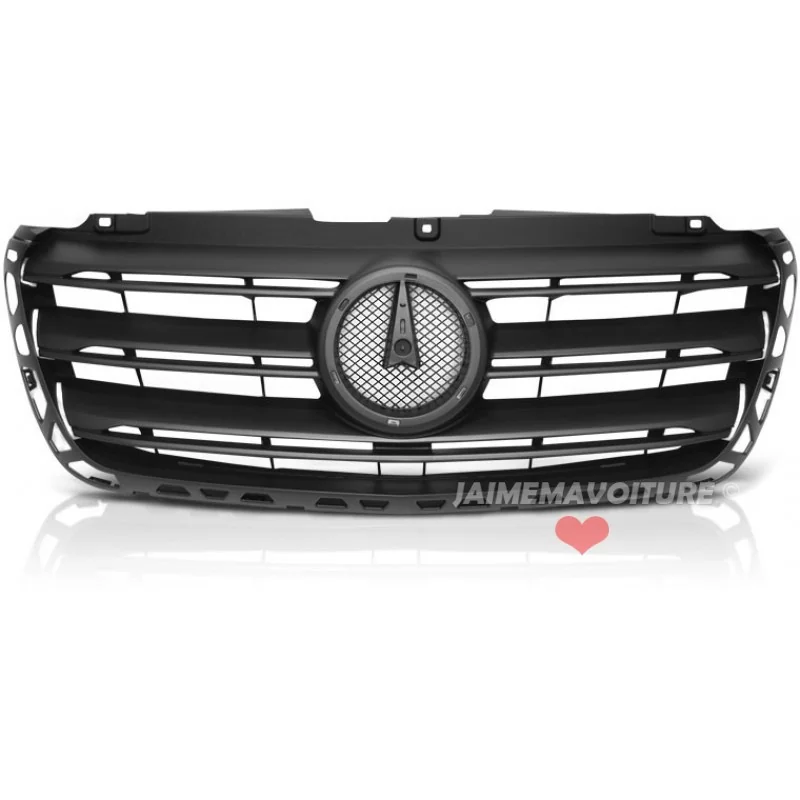 Mattsvart grill Mercedes Sprinter W907 2019 2020 2021 2022