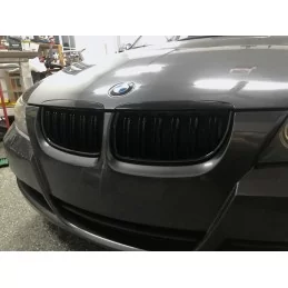 Frontgrill till BMW 3-serie E90/E91Svartlackerad