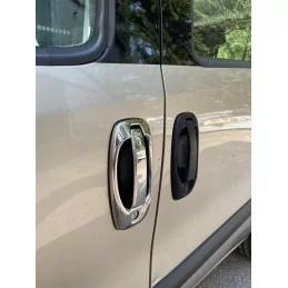 Maniglie cromate complete per porte 2010 Fiat Doblo