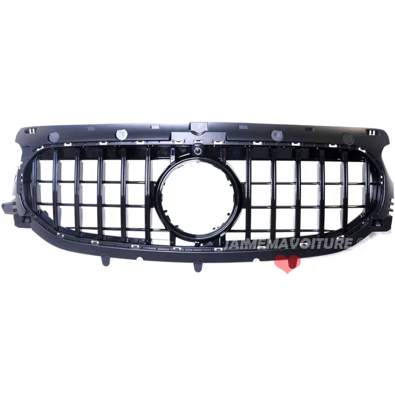 Svart panamericana-grill Mercedes GLA H247 2020-2024