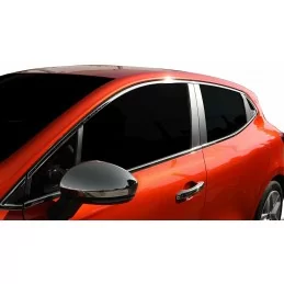 Kromad fönsteromfattning i aluminium Renault Clio 5 - 12 delar