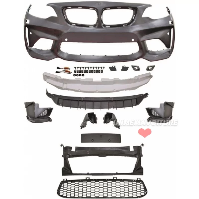 Främre stötfångare M2 BMW 2-serie F22 F23