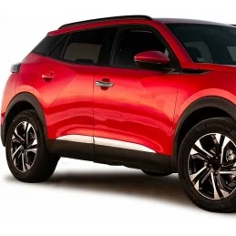 Listones cromados para puertas Peugeot 2008 II 2019 2020 2021