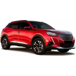 Listelli cromati per porte Peugeot 2008 II 2019 2020 2021