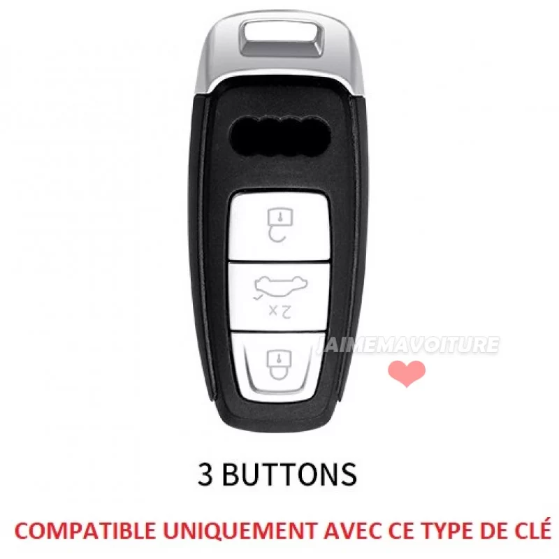 Carcasa llave Audi A3, A4, A6, Q7