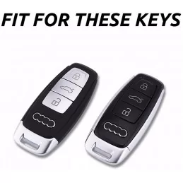 Audi Schlüssel Hülle Weiß 