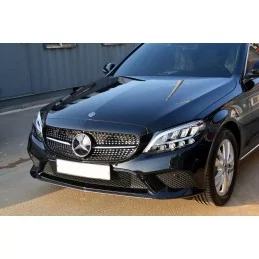 Griglia a diamante per Mercedes Classe C W205 Facelift 2019+