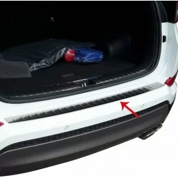 Lasttröskel i rostfritt stål och aluminium för Hyundai Tucson III 2015-2018