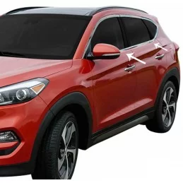Fönsterlister i krom Hyundai Tucson III 2015-2018 14 delar