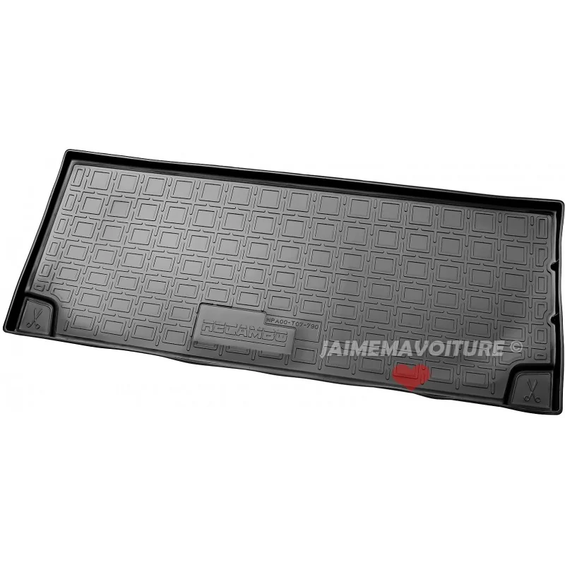 Rubber trunk mats for BMW X5 G05 2018-2024