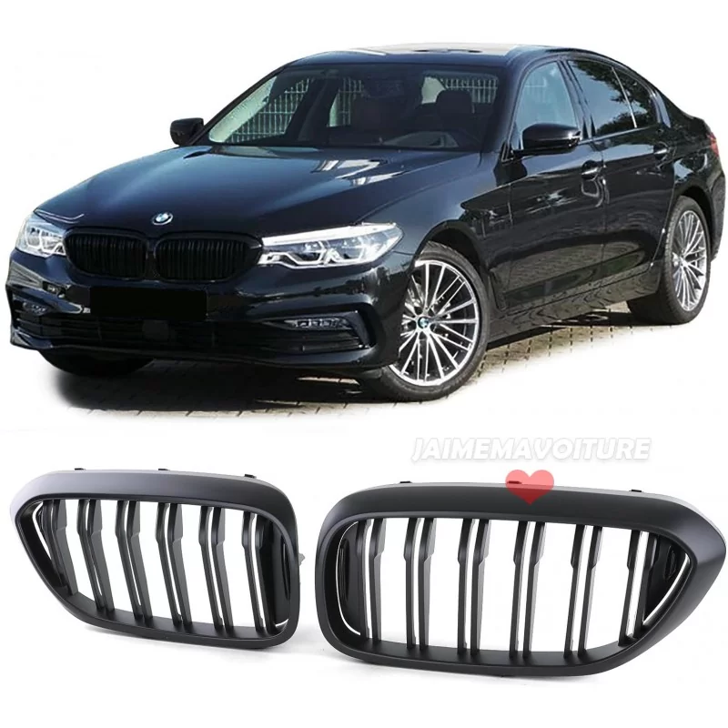 Suchen G30 schwarz M5 5er BMW Kühlergrill Gitter bemalt