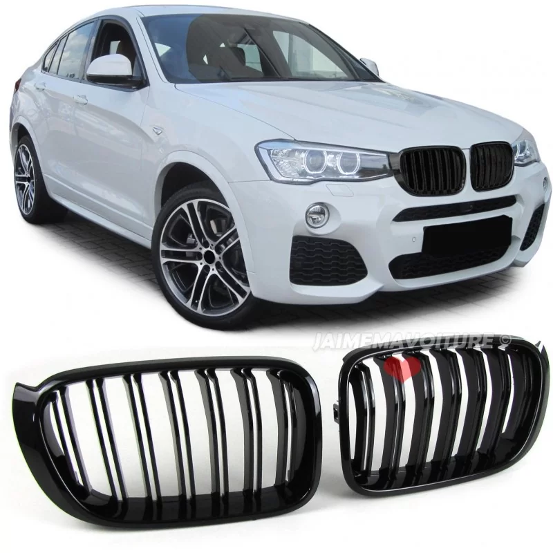 BMW X3 F25 LCI 2014-2017 BMW X4 M Zwart gelakt radiatorrooster