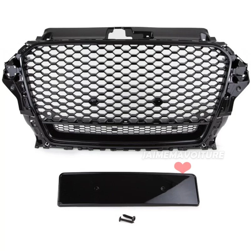 Grille avant AUDI A3 2012-2016 look rs3 quattro