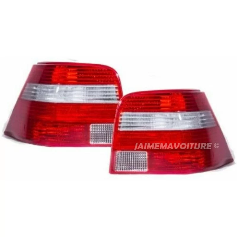 Fanali posteriori VW Golf 4 Match 2 II rosso bianco