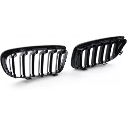 Kylargrill för BMW 3-serie E90 E91 dubbelstångsutseende Pack M 2008-2011