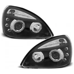 Headlights fronts tuning for Renault Clio 2 - black