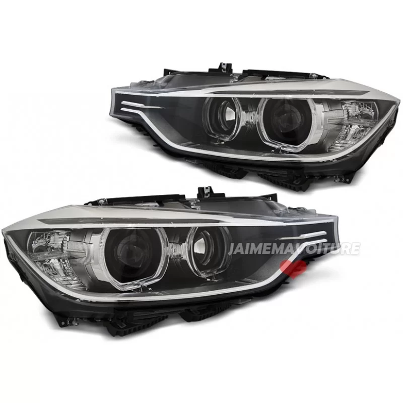 BMW 3-serie F30 F31 angel eyes LED-strålkastare fram