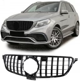 Mercedes GLE panamericana-grill SVART