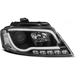 Fari a LED per Audi A3 2008-2012 Nero