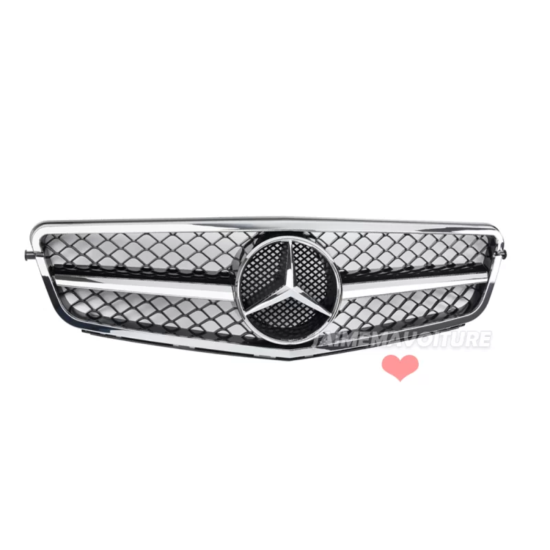 Frontgrill Mercedes C-klass W204 C63 AMG 1 bar