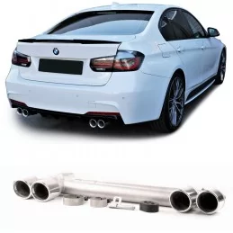 Doble 2 tubos de escape BMW Serie 3 F30 F31 Pack M