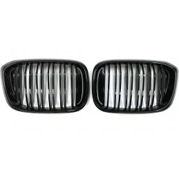 Svartlackerad grill till BMW X3 X4 G01 G02