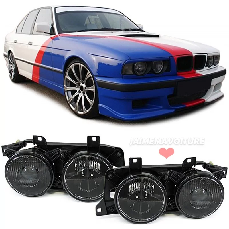 BMW 5-serie E34 och 7-serie E32 strålkastare