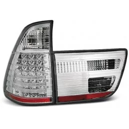 LED tuning achterlichten voor BMW X5 1999-2003 chroom