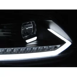 Dynamic LED-frontstrålkastare med rör för VW Touran II 2010-2015