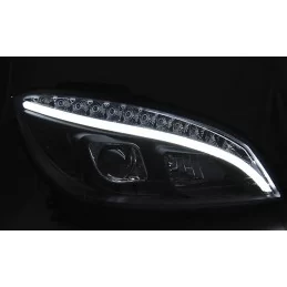 LED headlights for Mercedes C-class 2011-2014