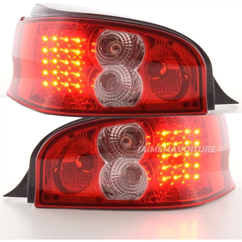 Citroen Saxo LED-bakljus Röd tuning