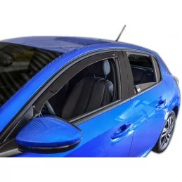 Front deflectors for PEUGEOT 208 5 doors