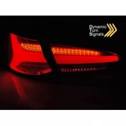 LED-bakljus för Ford Focus MK4 - Rödvit