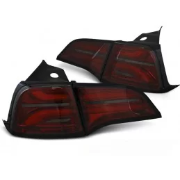 Taillights tube led for Seat Ibiza 6J - red white