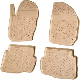 Tapis beige pour Skoda Fabia I 6Y 1999-2007