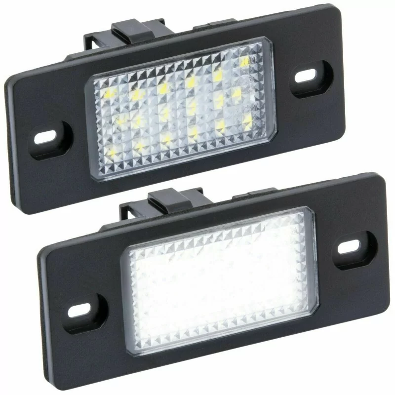 Luci targa a LED BIANCHE per Skoda Fabia / Yeti