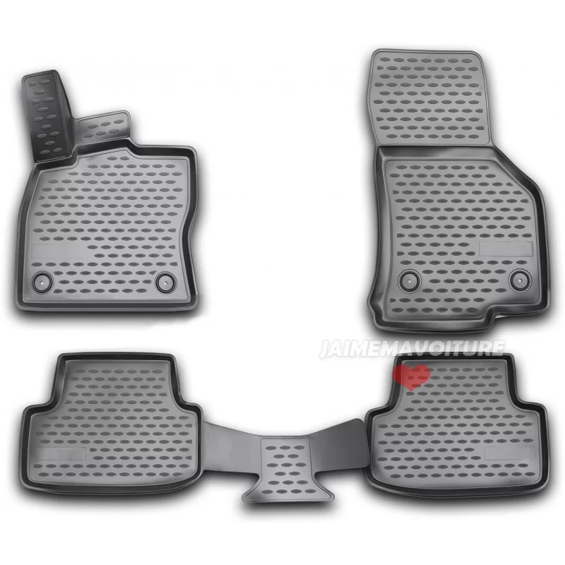 3D gummimatta set VW Golf 8