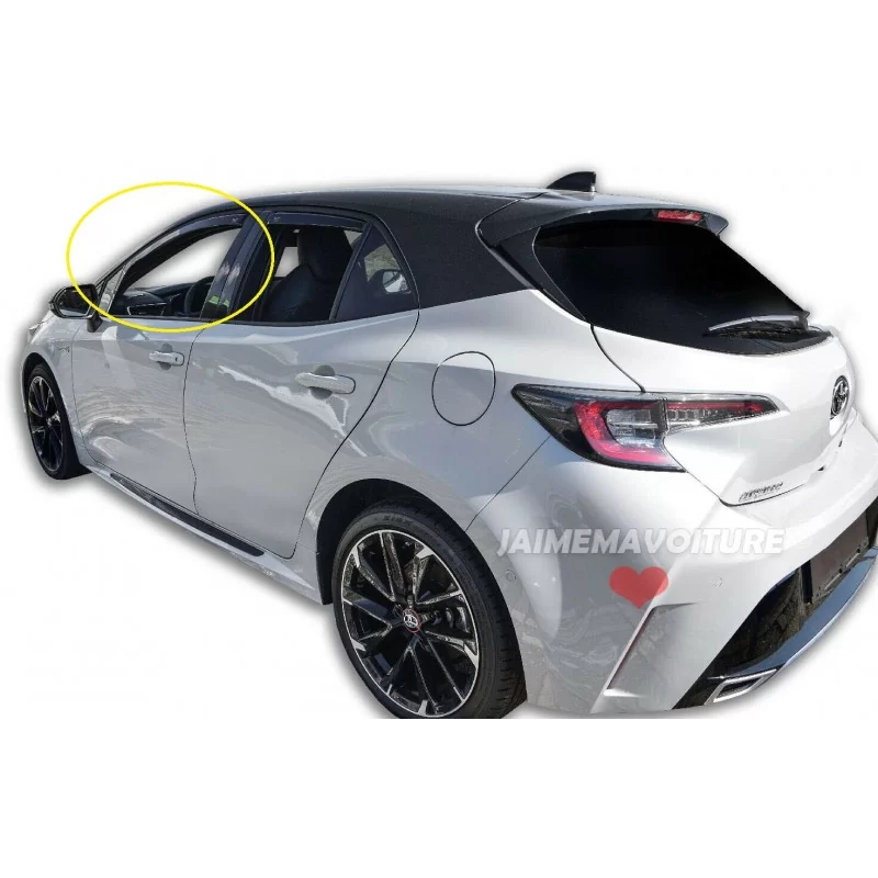 Deflettori d'aria anteriori per Toyota Corolla 5 porte 2018-2022 (con portellone)