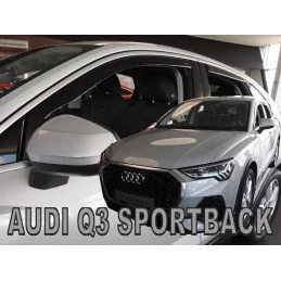 Deflectores delanteros/traseros para Audi Q3 2018 2019 2020 2021 2022