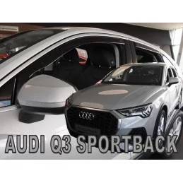 Déflecteurs avants arrières pour Audi Q3 Sportback