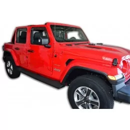 Déflecteurs avants arrières pour Jeep Wrangler JL IV 2019 2020 2021 2022 