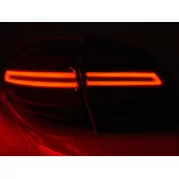 Dynamic LED-bakljus för Porsche Cayenne 2 2010-2015 - Rökt röd