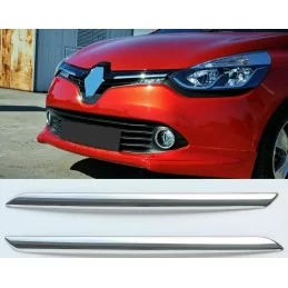 Added chrome bumper Renault CLIO IV 2012- HB 5P/SW