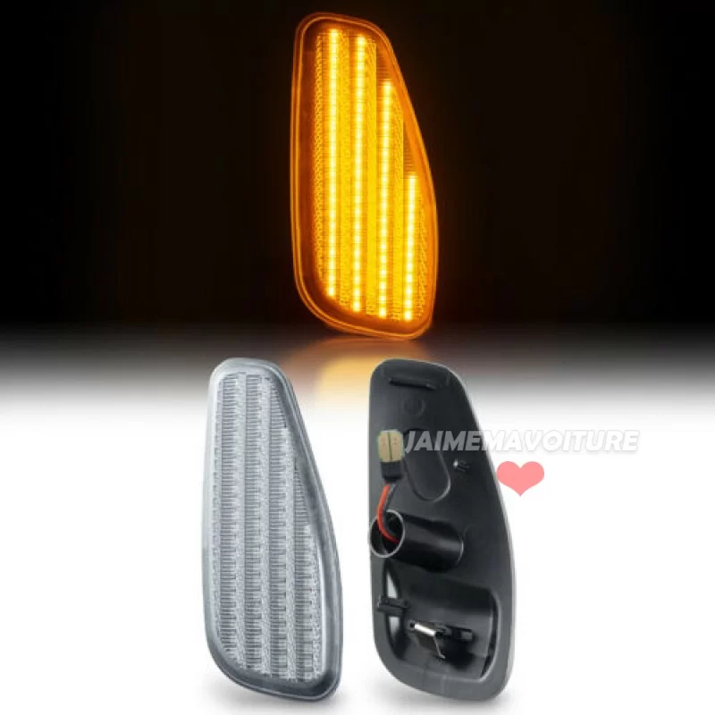 Par de intermitentes LED para Jeep Renegade - Negro