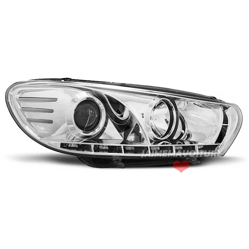 LED-strålkastare fram för Scirocco Chrome