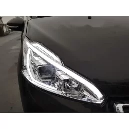 LED-strålkastare för Peugeot 208 2012-2015