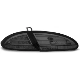 Fanali posteriori a LED per Seat Leon crystal smoked black