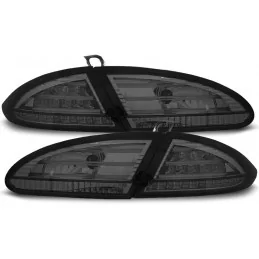 LED-bakljus för Seat Leon kristallrökig svart