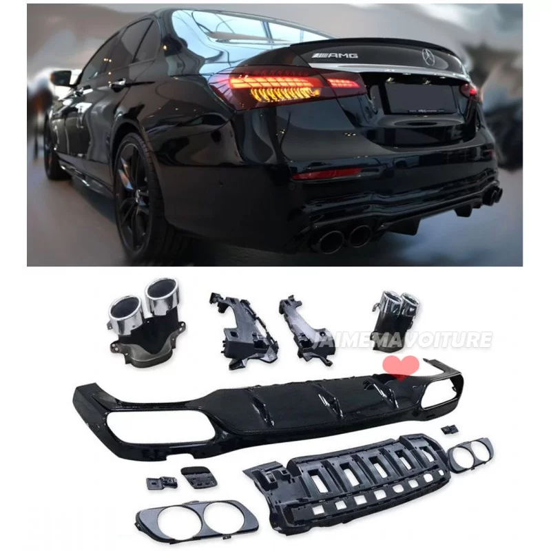 Kit pour parechoc arrière AMG Mercedes classe E W213 E63 2020-2024